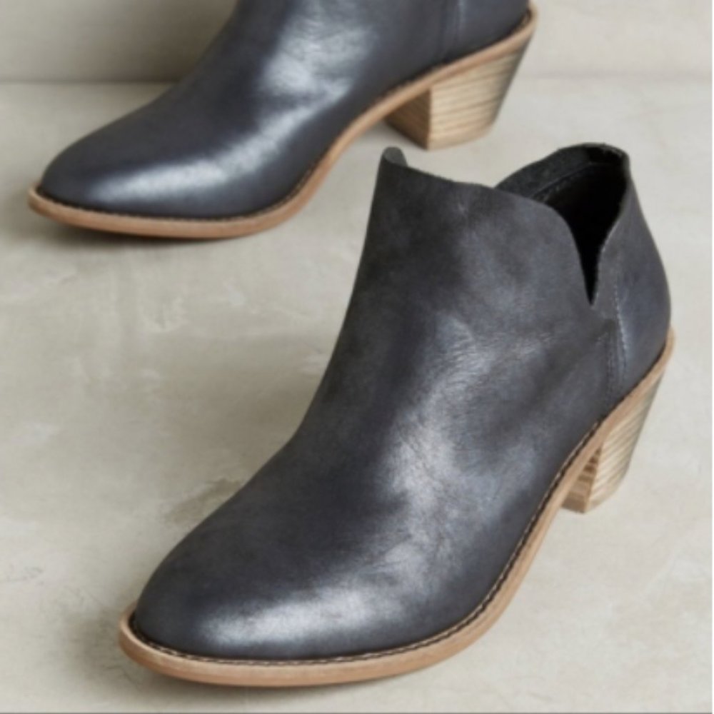 Anthropologie Kelsi Dagger Brooklyn Kenmare Ankle Boot in Black - 9.5